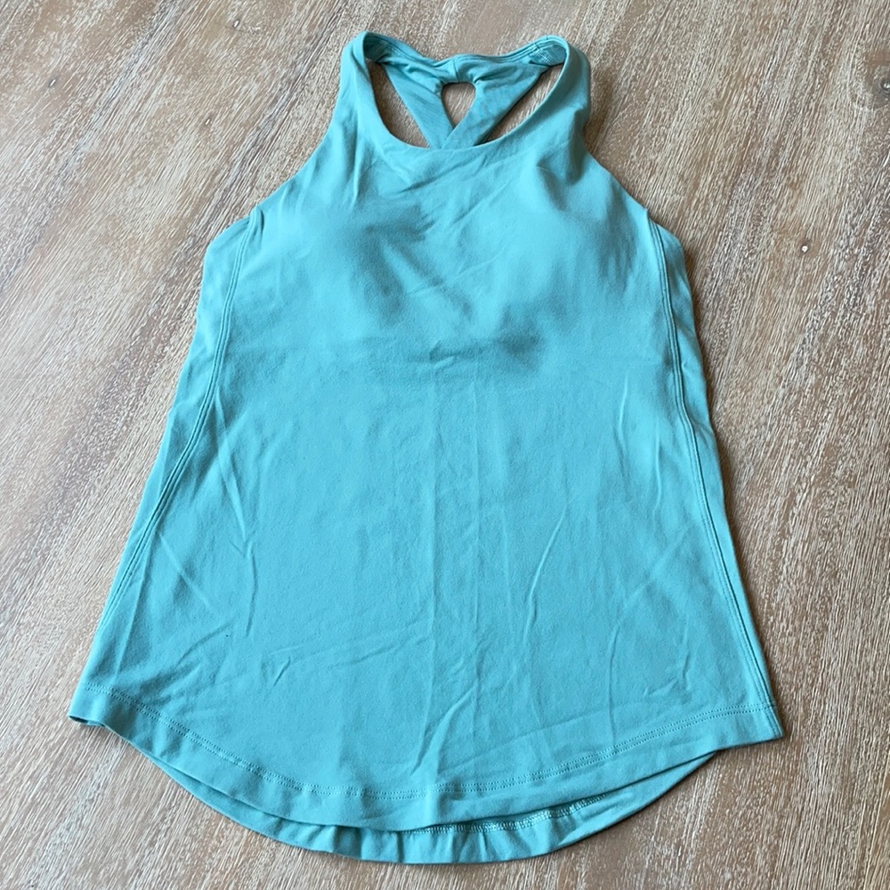 Lululemon Sweat Reps 2 in 1 Tank RPTD Size 6 - Picture 5 of 11